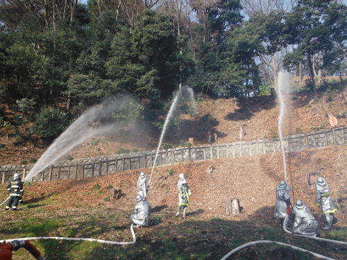 滝の城址公園