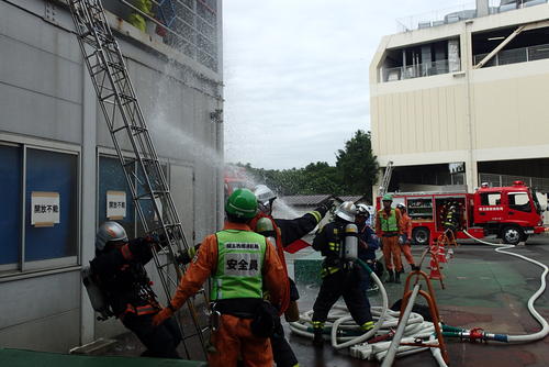 消防活動技術効果確認が行われました