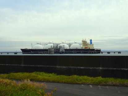 LNGタンカーの写真