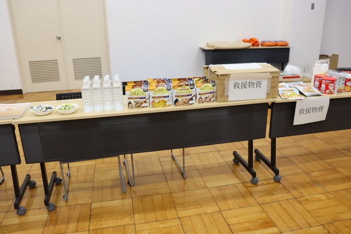 非常食体験について
