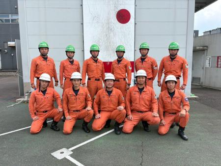隊員と指導者の写真