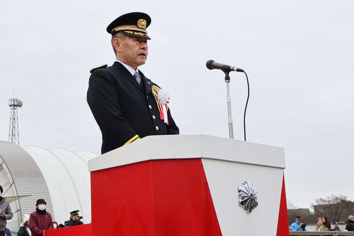 局長による開式のことば