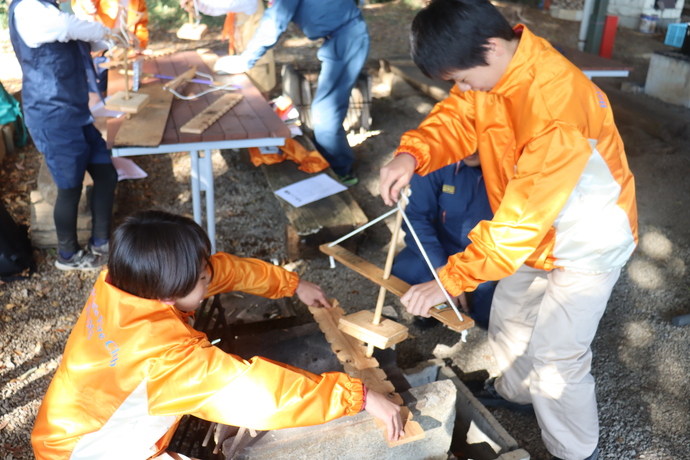 火おこし器の様子