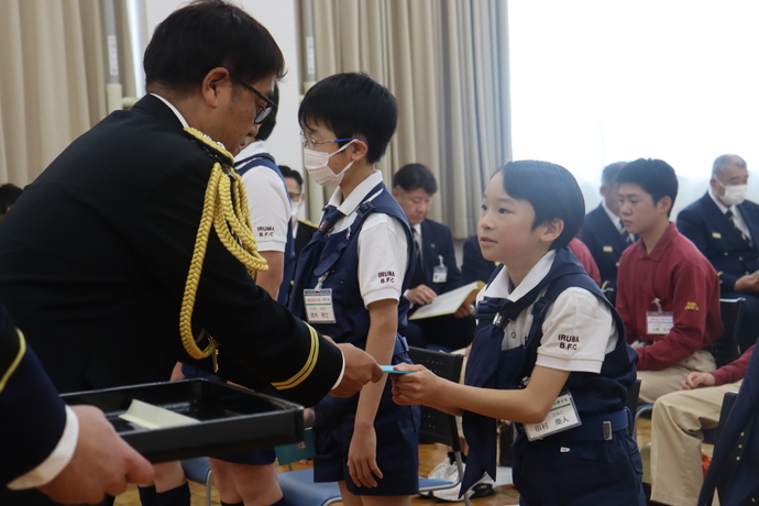 団員手帳の交付