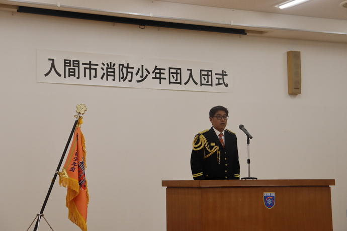 育成会副会長あいさつ