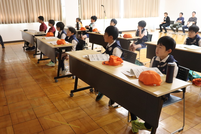 勤務体制や災害対応について学びました